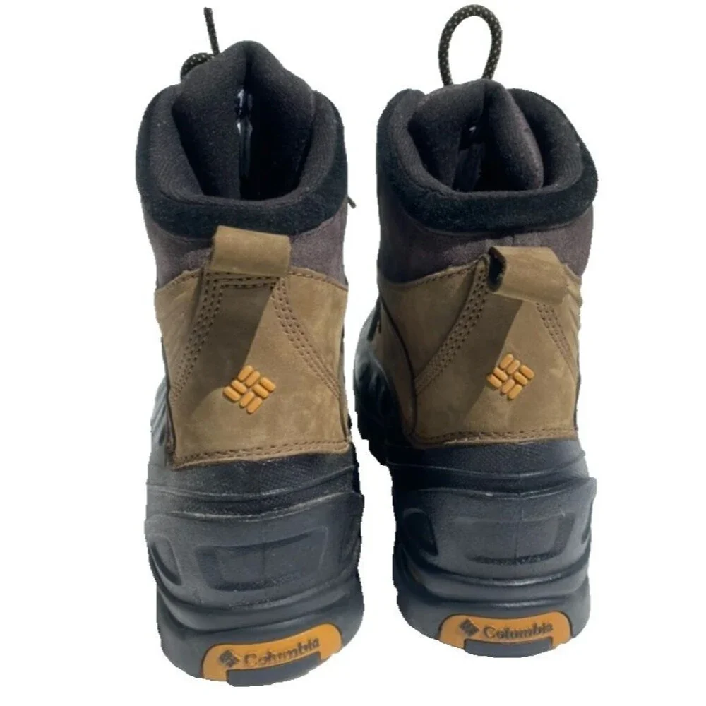 Columbia Bugabootoo NB -Men's 11.5 - Brown Leather Waterproof Thermalite Boots